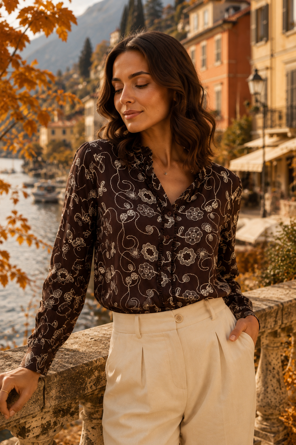 Blouse Siena Chocolat