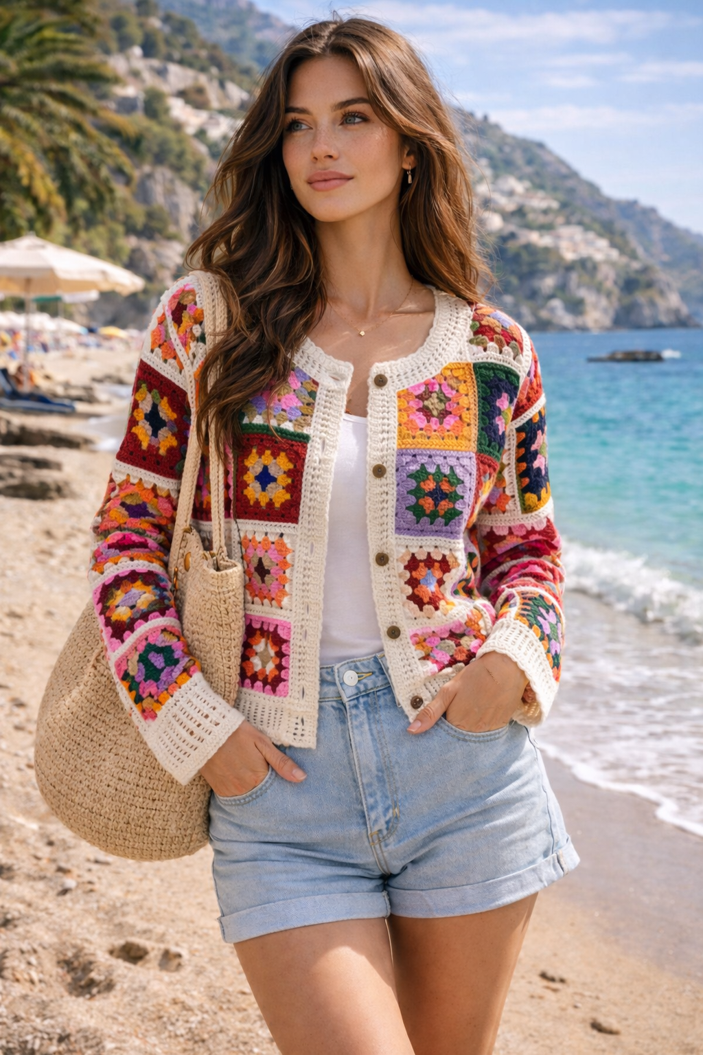 Gilet crochet Audrey