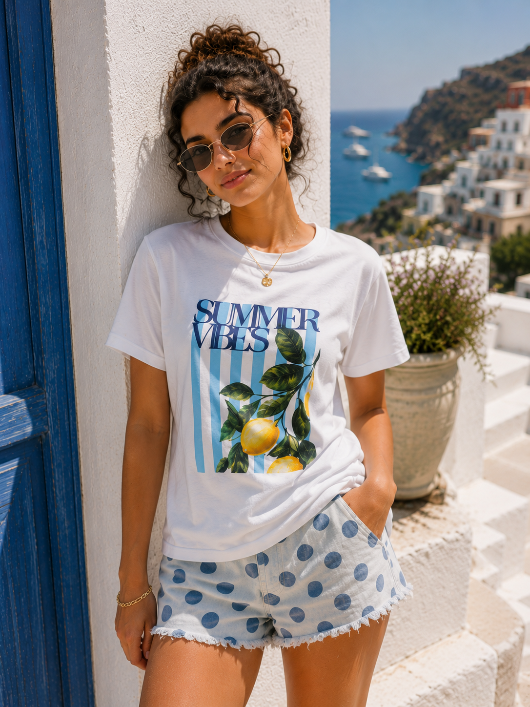 T-shirt Citron Enza