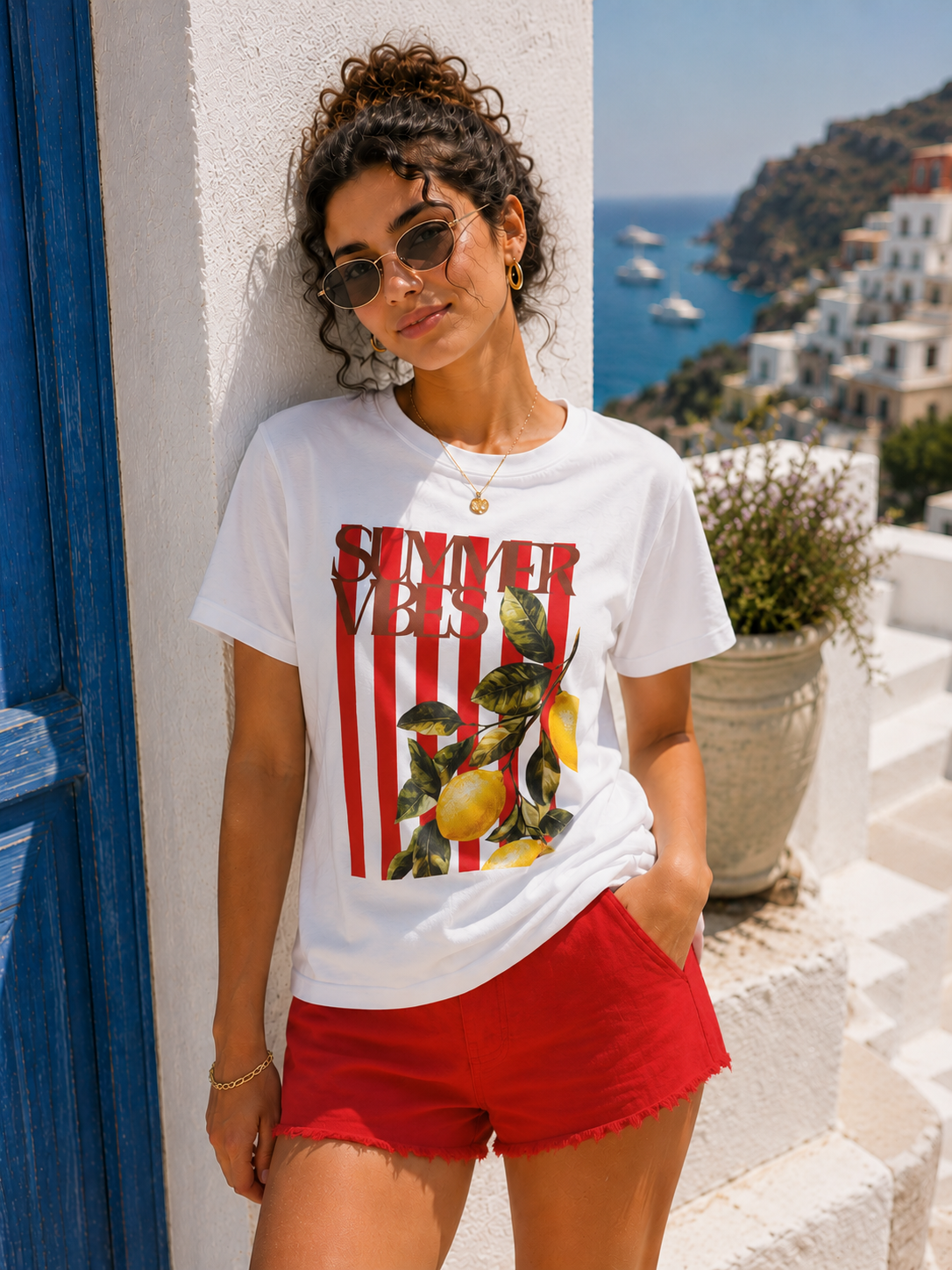 T-shirt Citron Enza