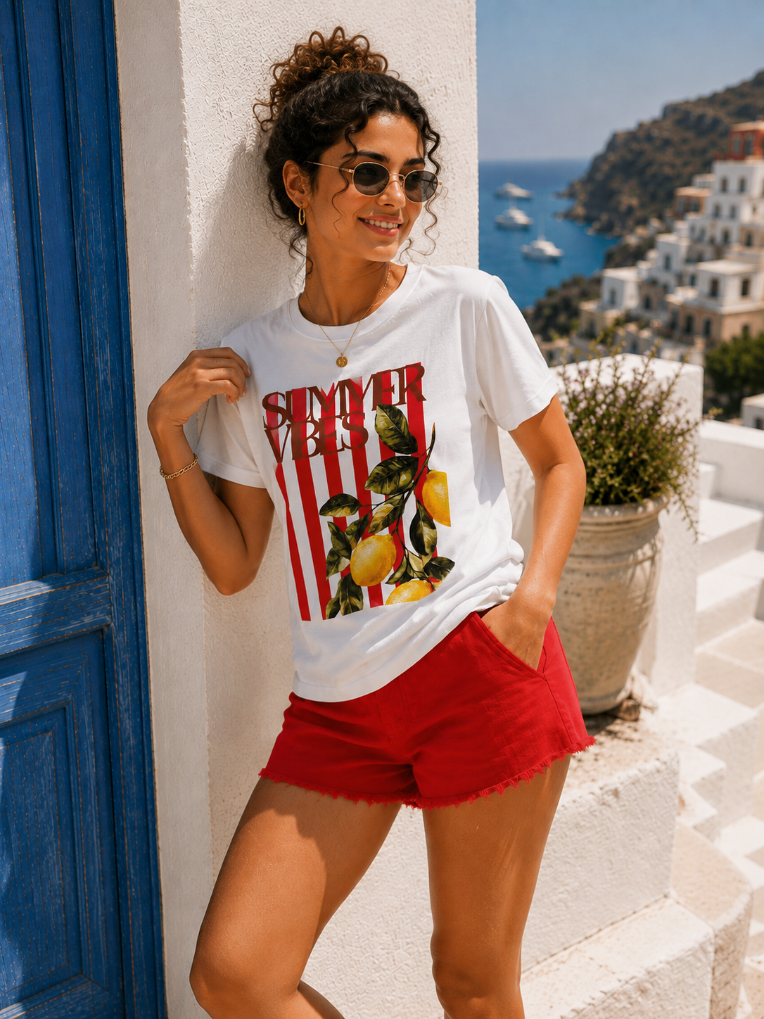 T-shirt Citron Enza