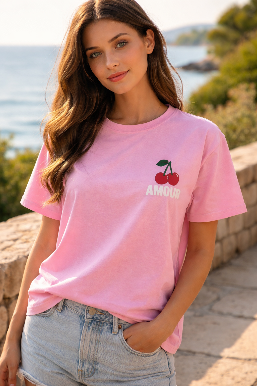 T-Shirt Cerise Lyla